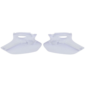 Side covers white CEMOTO YAMAHA YZ 250 2001-2002