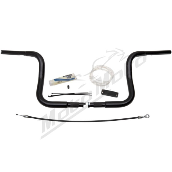 FAT BAGGERS INC. Round Top Vairo kompl. juodas 91.5x25.5cm Harley Davidson FLHT / FLHTC / FLHTK / FLHX 1584-1690 08-13