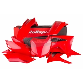 Polisport plastic kit Honda CFR 250/450cc  2013-2017 Red