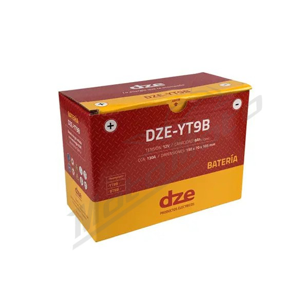 DZE YT9B gelinis akumuliatorius 12V 8AH