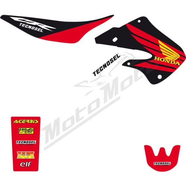 TECNOSEL Graphics KIT Honda CR R 125-250cc 97-99