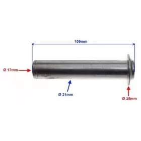 Engine mounting bushing 17x21/35x109mm SIMSON SR 50