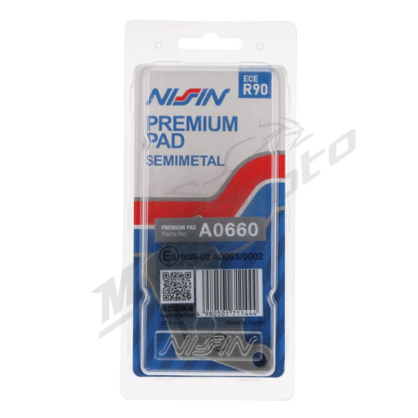 Nissin Brake Pads Aprilia / BMW / Ducati / Husqvarna / KTM / Suzuki / Yamaha 125-1200cc 99-21