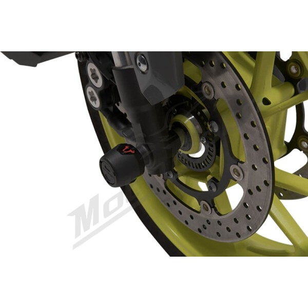 SW-MOTECH Front Axle Slider Aprilia / Yamaha 660-850 15-25