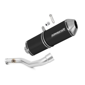 BMW R1100GS 1994-1999 Dominator Exhaust Silencer Muffler OVR BLACK + dB killer