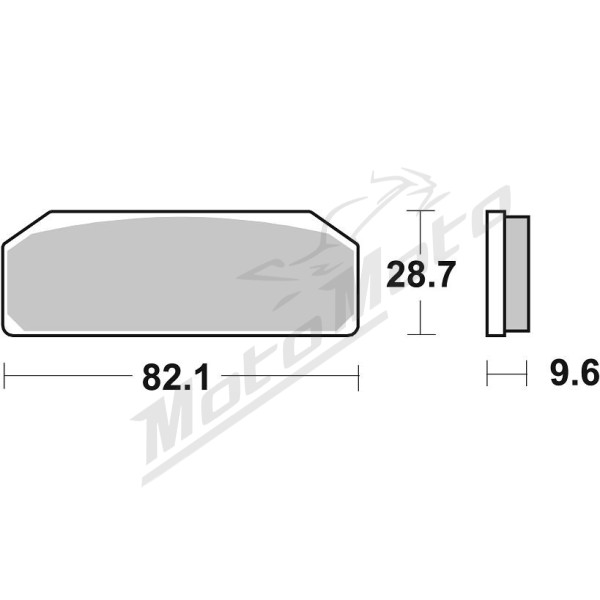 SBS DS Racing 845DS-2 Dual Sintered Brake Pads BMW S1000 HP4 Race 2018