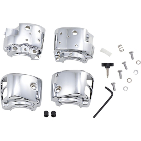 KURYAKYN Chrome Switch Housing Harley Davidson FLHR / FLHRC / FLSTS / XL 883-1800 96-13