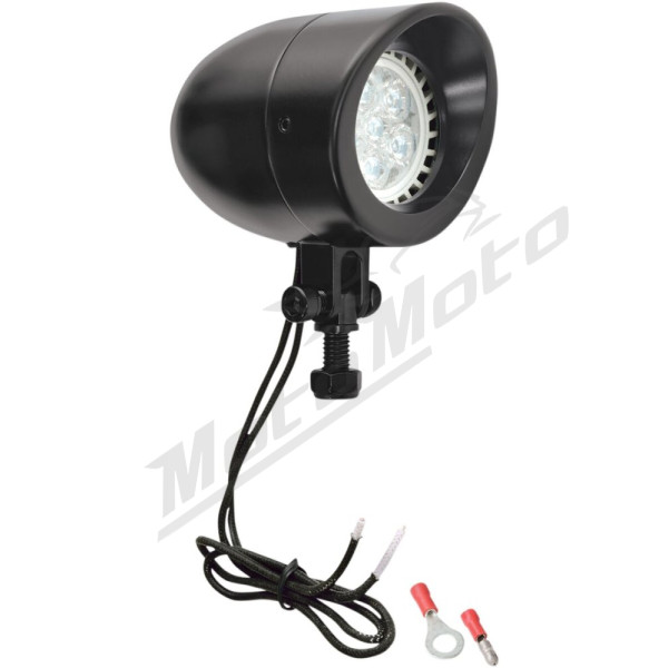 SHOW CHROME Mini Driving Light LED Can Am / Honda / Indian / Kawasaki / Suzuki 600-2000 86-24