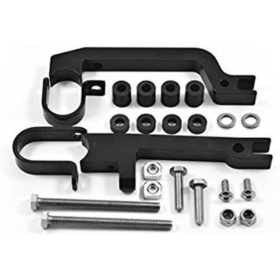 Powermadd Sentinel Handguards sniego motociklų vairo apsaugų montavimo komp.