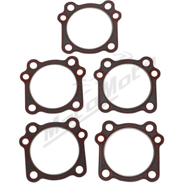 JAMES GASKET Replacement Cylinder Head and Compliance Fitting Gaskets Harley Davidson 1450-1800cc 1999-2017 5pcs