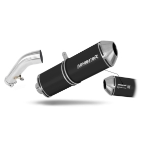 BMW R1200R 2006-2009 EU Approved Exhaust Silencer OVR BLACK