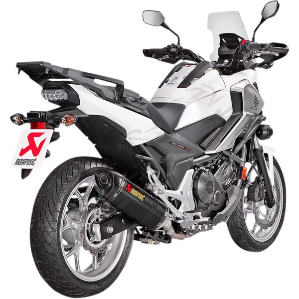 AKRAPOVIC Slip-On Anglies pluošto Duslintuvas Honda NC 700-750 12-20