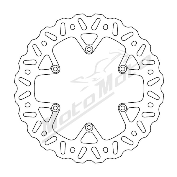 Moto-Master Rear Brake Disc 240mm Beta RR 250-500cc 13-24
