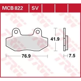 TRW All Round Sintered Metal Brake Pads Beeline / Hyosung / Kymco / Mash / Peugeot / Sachs / Sym 50-700cc 99-24