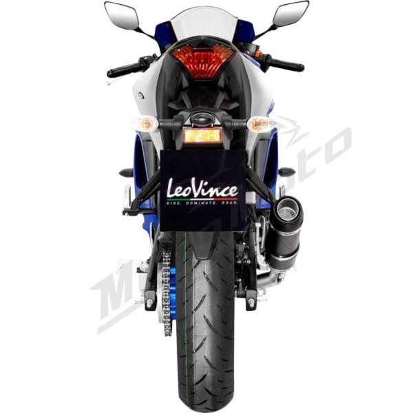 LEOVINCE GP Corsa Evo Exhaust System YAMAHA YZF-R3 15-20/MT-03 16-20