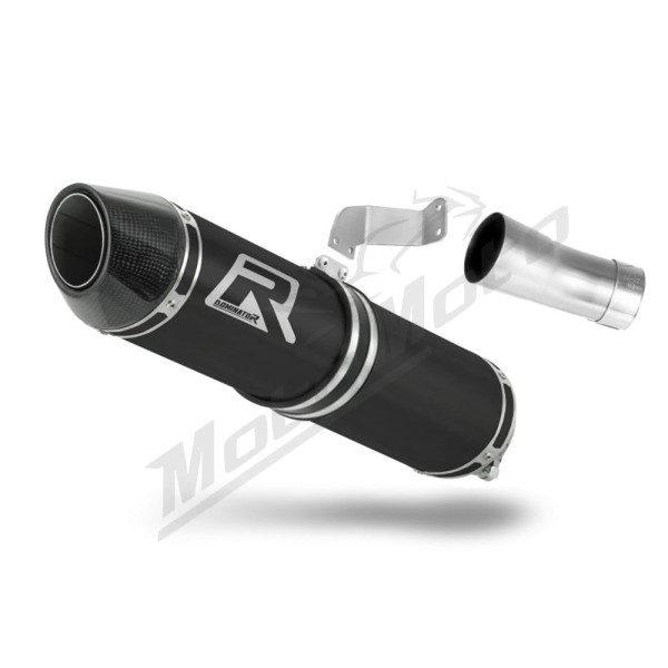 Triumph STREET TRIPLE 765 S / R / RS 2017-2022 Dominator Exhaust Silencer Muffler HP2 BLACK + dB killer