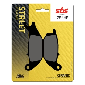 Sbs stabdžių trinkelės 784HF keraminės HONDA