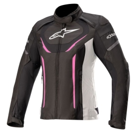 Alpinestars Jacket Woman T-Jaws v3 Waterproof Black/Pink 