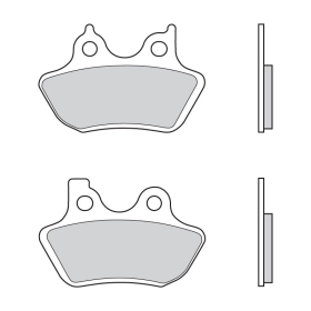 Brembo stabdžių trinkelės Harley Davidson Road King 1442 04-06