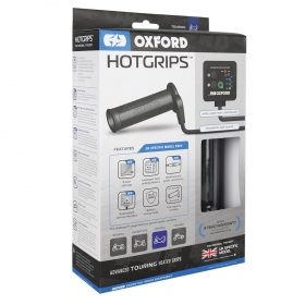 UNIVERSALIOS ŠILDOMOS RANKENĖLĖS OXFORD Hotgrips Advanced Touring - 9 šildymo parinktys