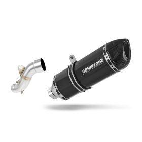 KTM LC4 620 1998-1999 Exhaust Silencer Muffler HP1 BLACK + dB killer