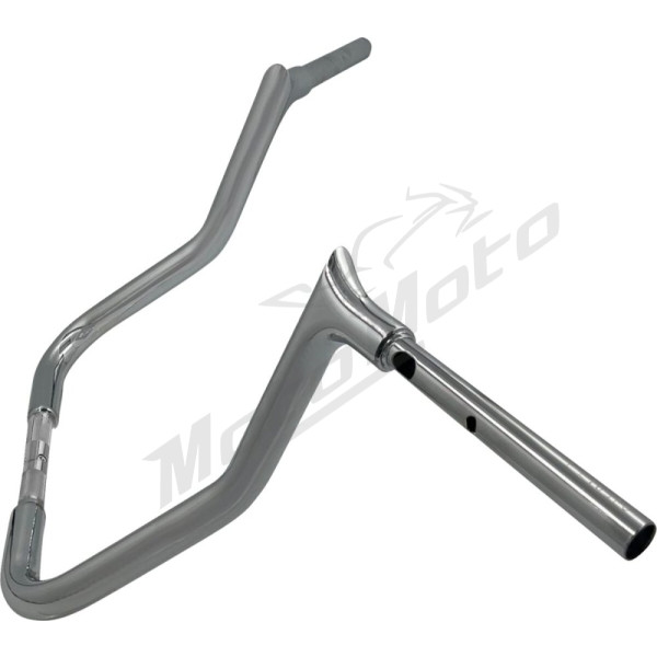 FAT BAGGERS INC. Pointed Top Handlebar Chrome 91.5x33cm Harley Davidson FLHLT / FLHX / FLHXSE / FLHXU 1923-1977 23-26