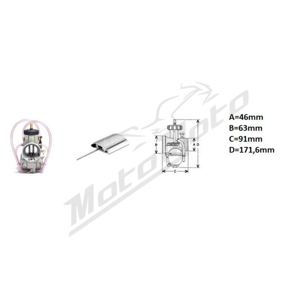 Keihin Carburator 2T 38 mm
