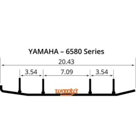 Woody's Runner Trail Yamaha FX Nytro / Phazer / RS Nytro / RC Vector / RS Venture / RX Apex / Vmax / VT 500-700 01-15