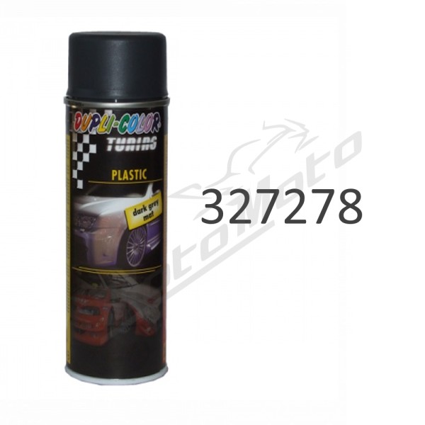 DUPLI-COLOR Plastic paint 400ml 327278 dark grey matt