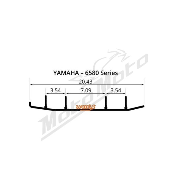 Woody's Runner Trail Yamaha FX Nytro / Phazer / RS Nytro / RC Vector / RS Venture / RX Apex / Vmax / VT 500-700 01-15