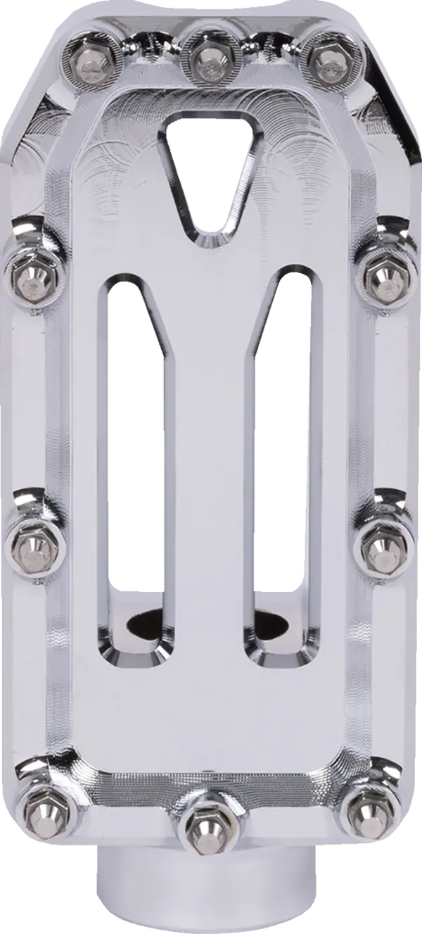 THRASHIN SUPPLY CO. Aggressor Brake Pedal Pad Chrome Harley-Davidson Electra / Road 1690-1868cc 14-20