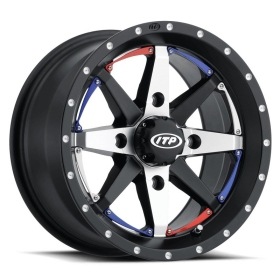 ITP Cyclone ratlankis 14x7 4/137 5+2 juodas/šlifuotas