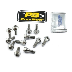 PRO BOLT Titanium Brake Rotor Mounting Bolt Kit Suzuki GSX-R / GSX-S 600-1000cc 08-25