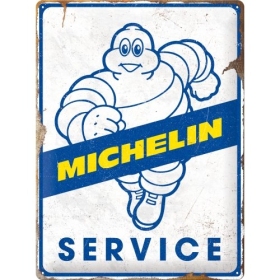 TIN SIGN MICHELIN SERVICE 30x40