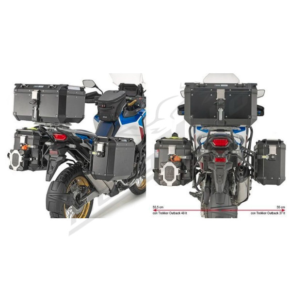 KAPPA Monokey Cam-Side Side Case Holder Honda CRF 1100L 20-25