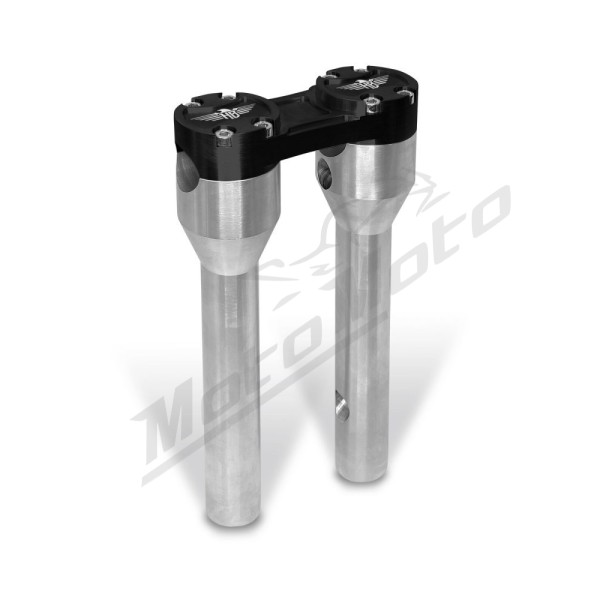 HEINZ BIKES Tiesus vairo paaukštinimas Ø32mm 20.5cm Harley Davidson FLD / FXDB / XL / XR / XLH / FXRC / FLSTC 883/1927 70-24 