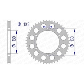 AFAM Aluminium Rear Sprocket 520 45-48 teeth