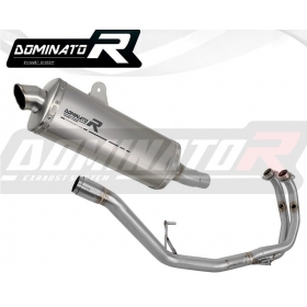 Benelli TRK 502 X 2022 - 2023 Full Exhaust System Silencer Titanium P7 + dB killer medium