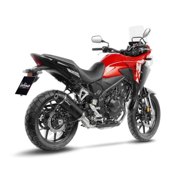 LEOVINCE LV One Evo Black Edition Slip-on Muffler HONDA CB 500 24-25/NX 500 24-25