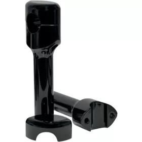 LA CHOPPERS Hefty Smooth Handlebar Risers for 1-1/4" Handlebars 32mm +15cm 2pc.