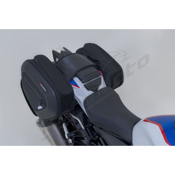 SW-MOTECH PRO BLAZE H Saddlebag Set with EDGE Protection & Heat Guard BMW S 1000 12-20