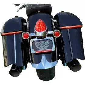CUSTOM DYNAMICS Low Profile Saddlebag Lights Indian CHIEFTAIN / ROADMASTER / SPRINGFIELD 1811-1890cc 15-24