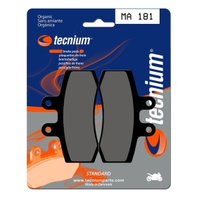 TECNIUM Street Organic stabdžių trinkelės MA181 Aprilia / MZ 125-650cc 92-01