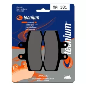 TECNIUM Street Organic Brake pads - MA181 Aprilia / MZ 125-650cc 92-01
