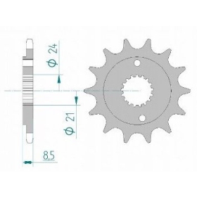 AFAM Steel Standard Front Sprocket 20314 - 520 14-16 teeth HONDA XR / TRX 400cc 96-04