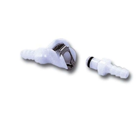 MOTION PRO Quick Connector Ø6mm Double Shut Off White