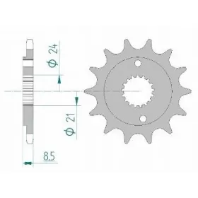 AFAM Steel Standard Front Sprocket 20314 - 520 14-16 teeth HONDA XR / TRX 400cc 96-04