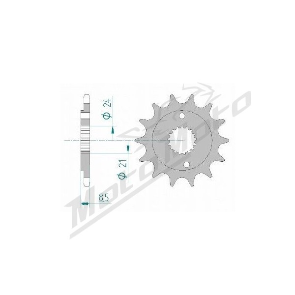 AFAM Steel Standard Front Sprocket 20314 - 520 14-16 teeth HONDA XR / TRX 400cc 96-04