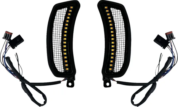 CUSTOM DYNAMICS Fairing Vent Lights Harley Davidson FXLRST 1923cc 22-24