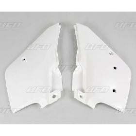 UFO Rear Side Plastics White Kawasaki KDX 200 95-20